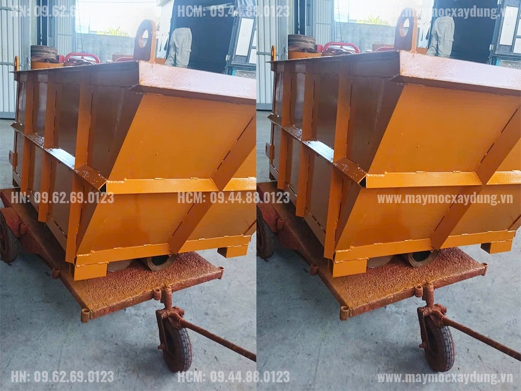 Xuồng chở vật liệu 1m3 Hòa Phát
