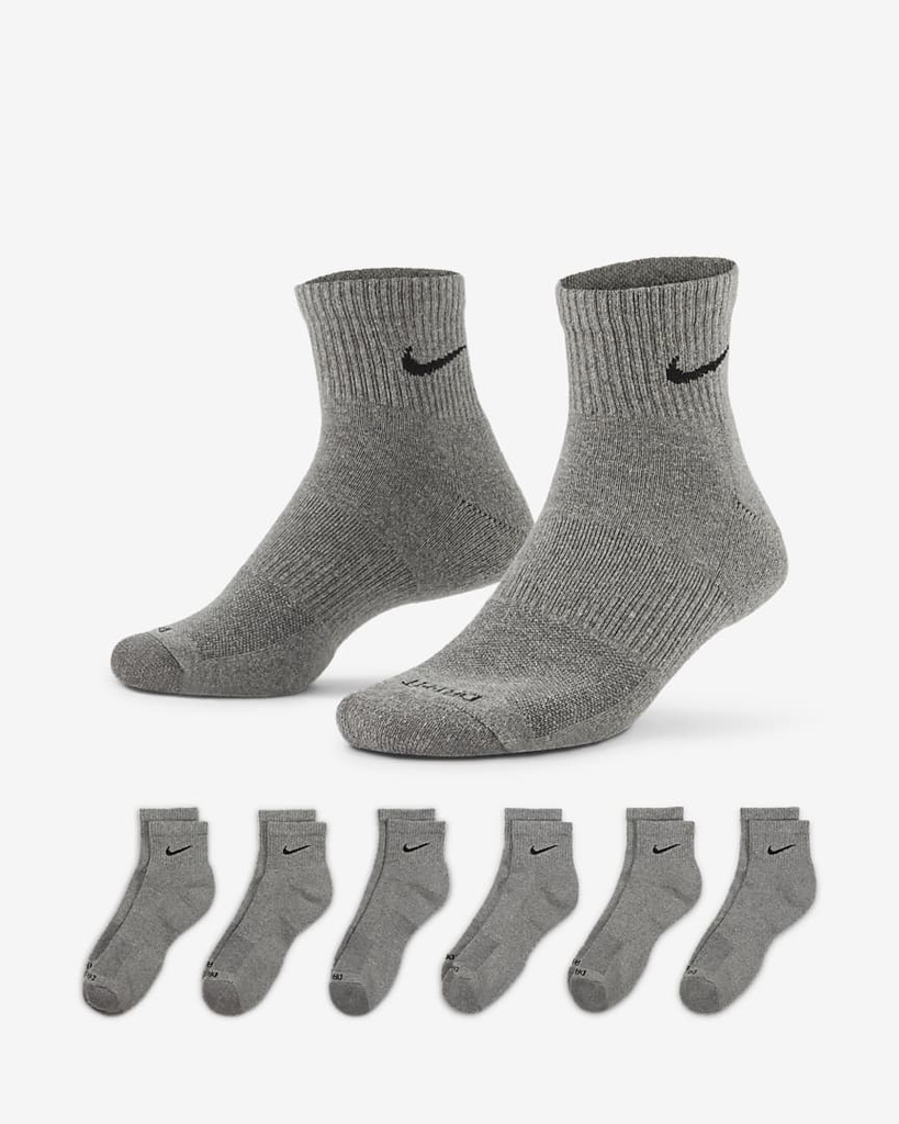 Tất Nike Everyday Plus Cushioned Training Ankle Socks (6 Pairs) SX6899065 Footart Vietnam