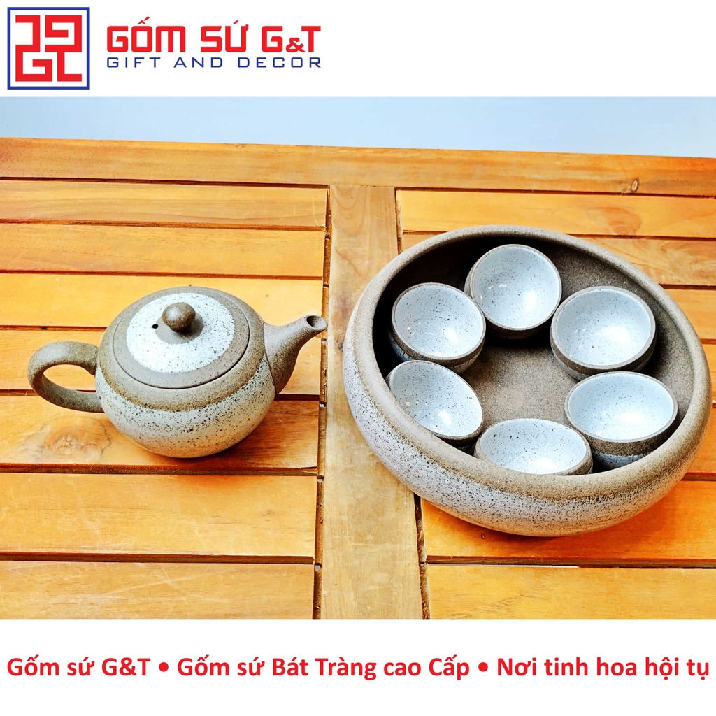 Bộ hồng sa thuyền trà