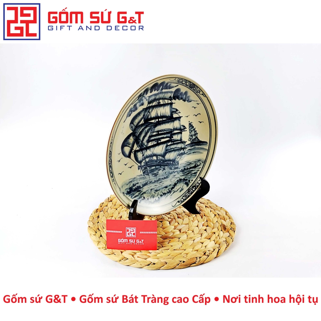 Đĩa cảnh thuận buồm xuôi gió