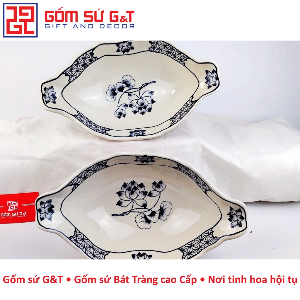 Bát gà vẽ sen cành