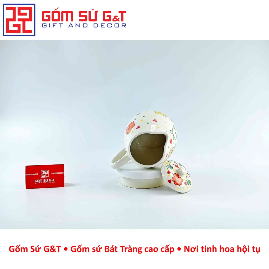 Bộ tích trà vẽ cú mèo