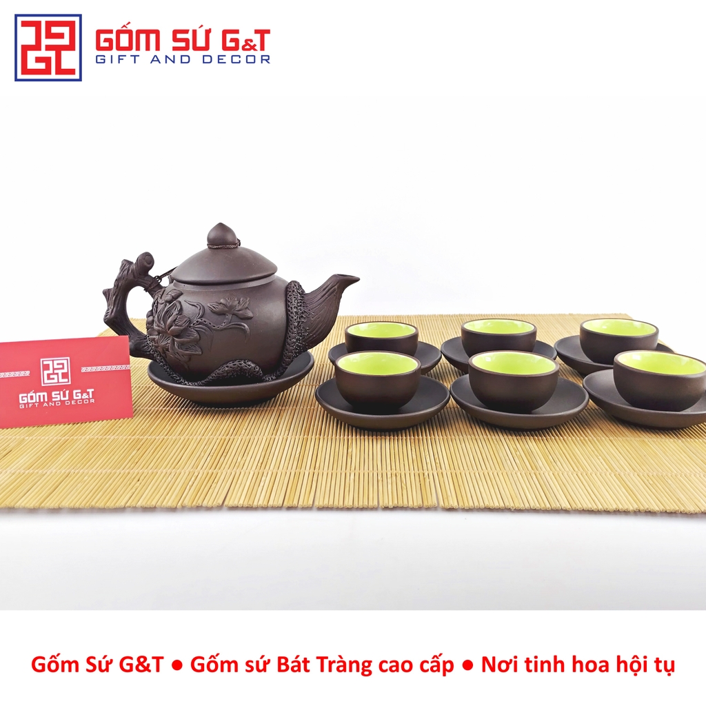 Bộ khay men cẩm thạch