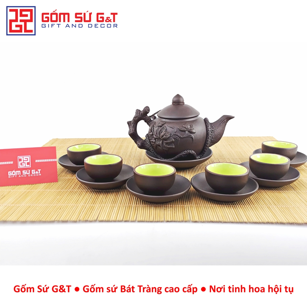 Bộ khay men cẩm thạch