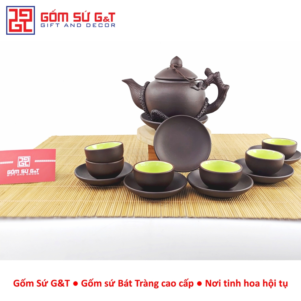 Bộ khay men cẩm thạch