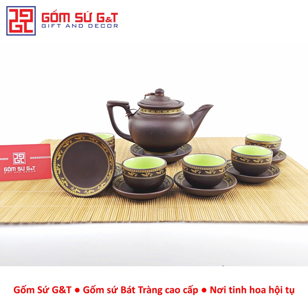 Bộ trà liên hoa hạc