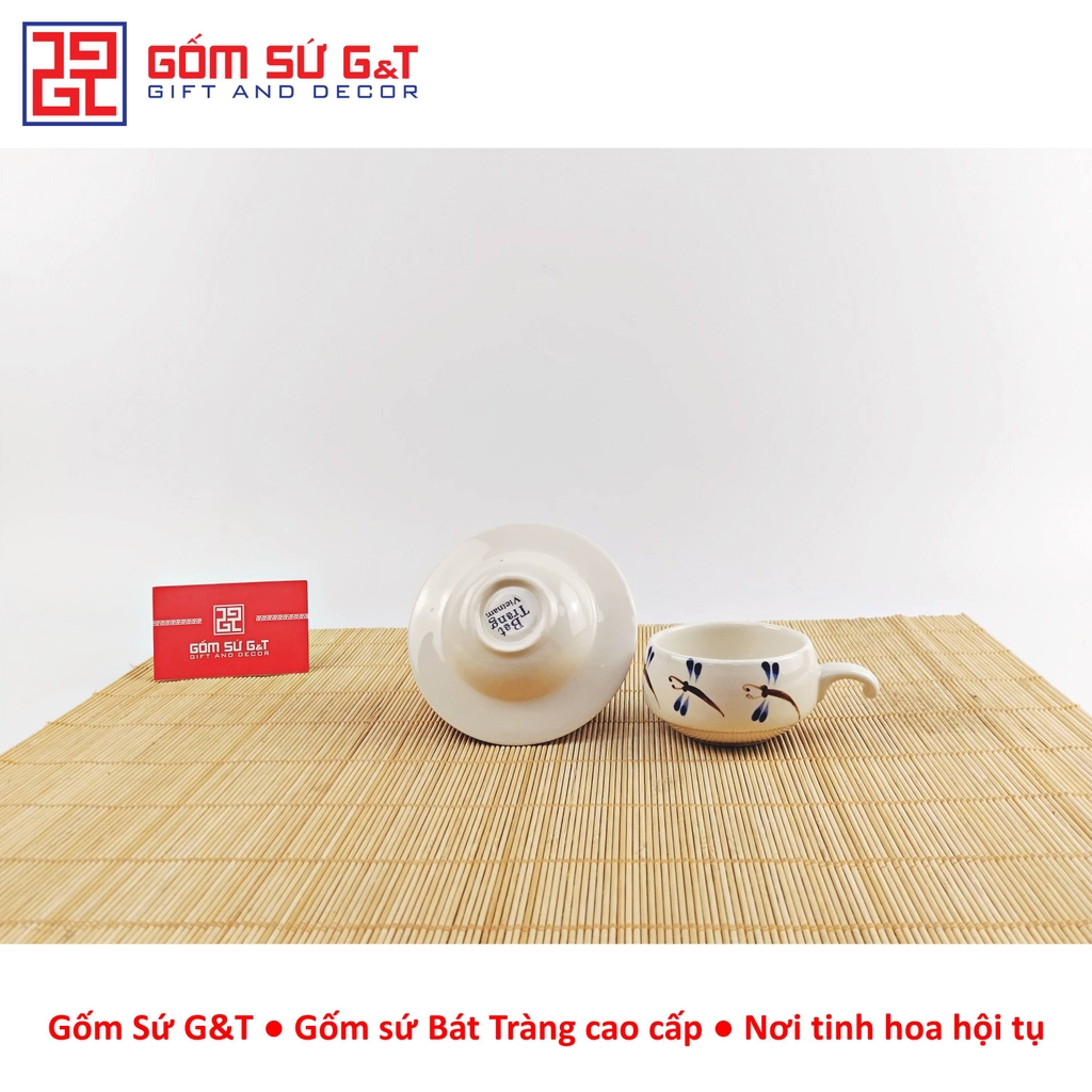 Bộ phin cafe vẽ chuồn ớt