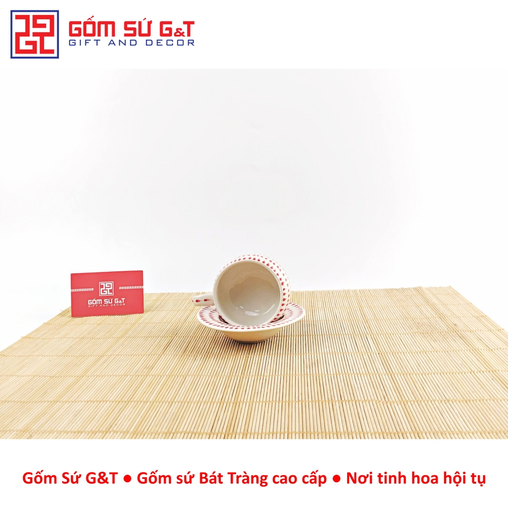 Bộ phin cafe vẽ mưa đỏ