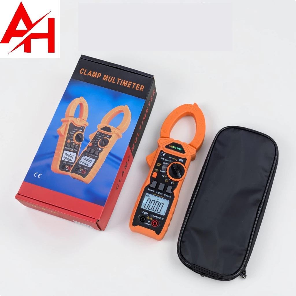 Ampe Kìm AC/DC VICTOR 610B+ True RMS 1000A 1000V