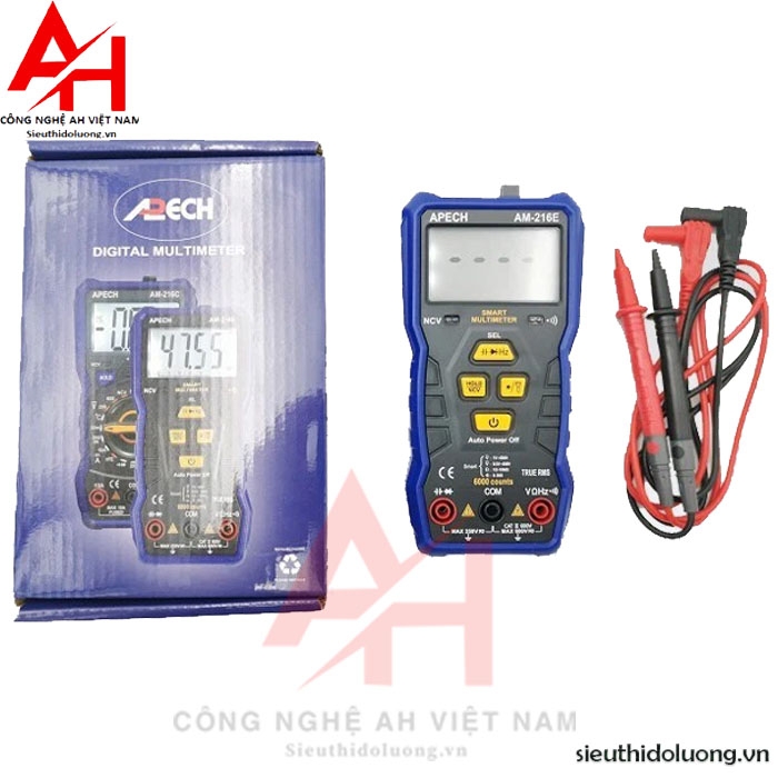 Đồng hồ vạn năng hiện số APECH AM-216E