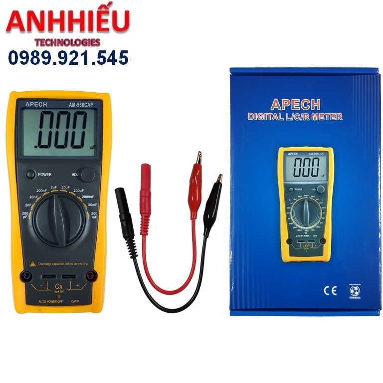 Đồng hồ đo tụ điện APECH AM 568 CAP