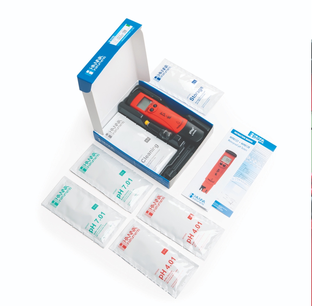 Bút đo pH/Nhiệt Độ HANNA HI-98127 Độ Phân Giải 0.1