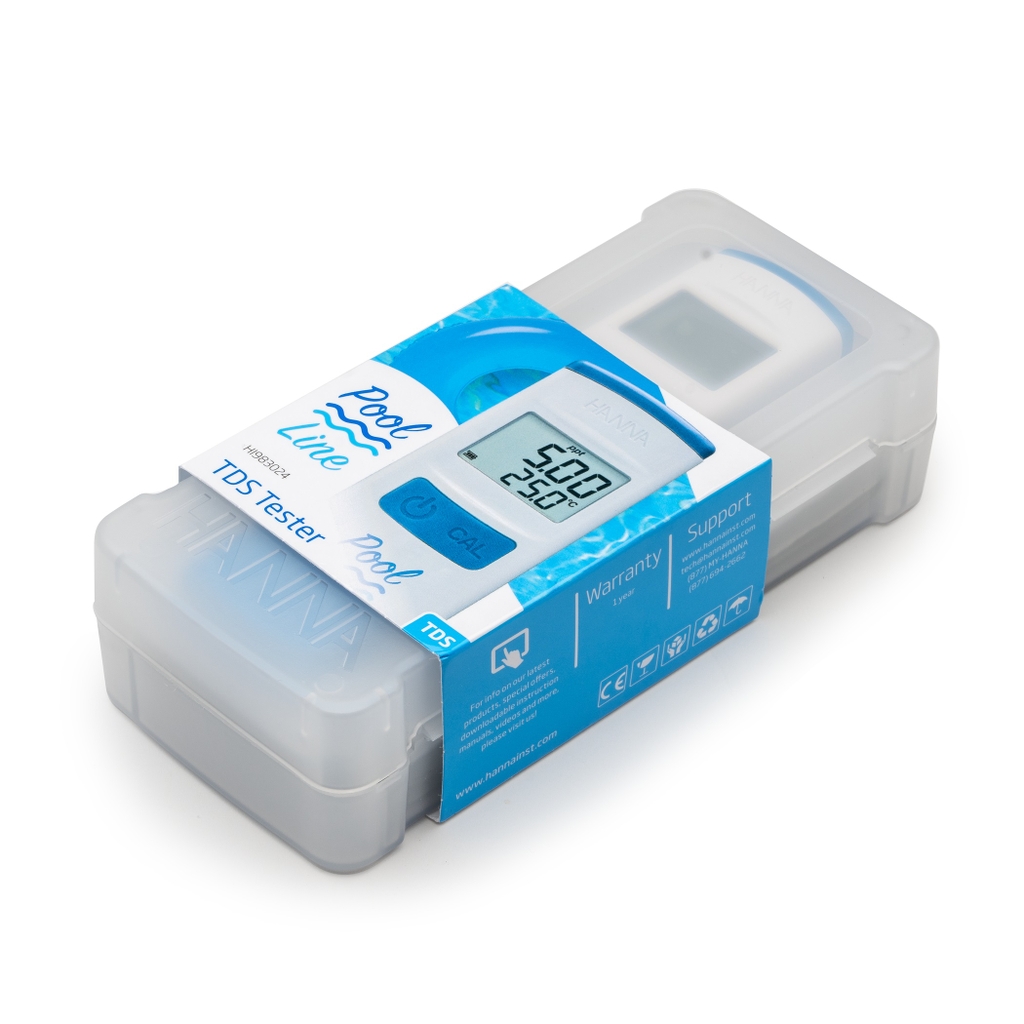 Bút Đo TDS/Nhiệt Độ HANNA HI-983024 chuyên dụng cho hồ bơi