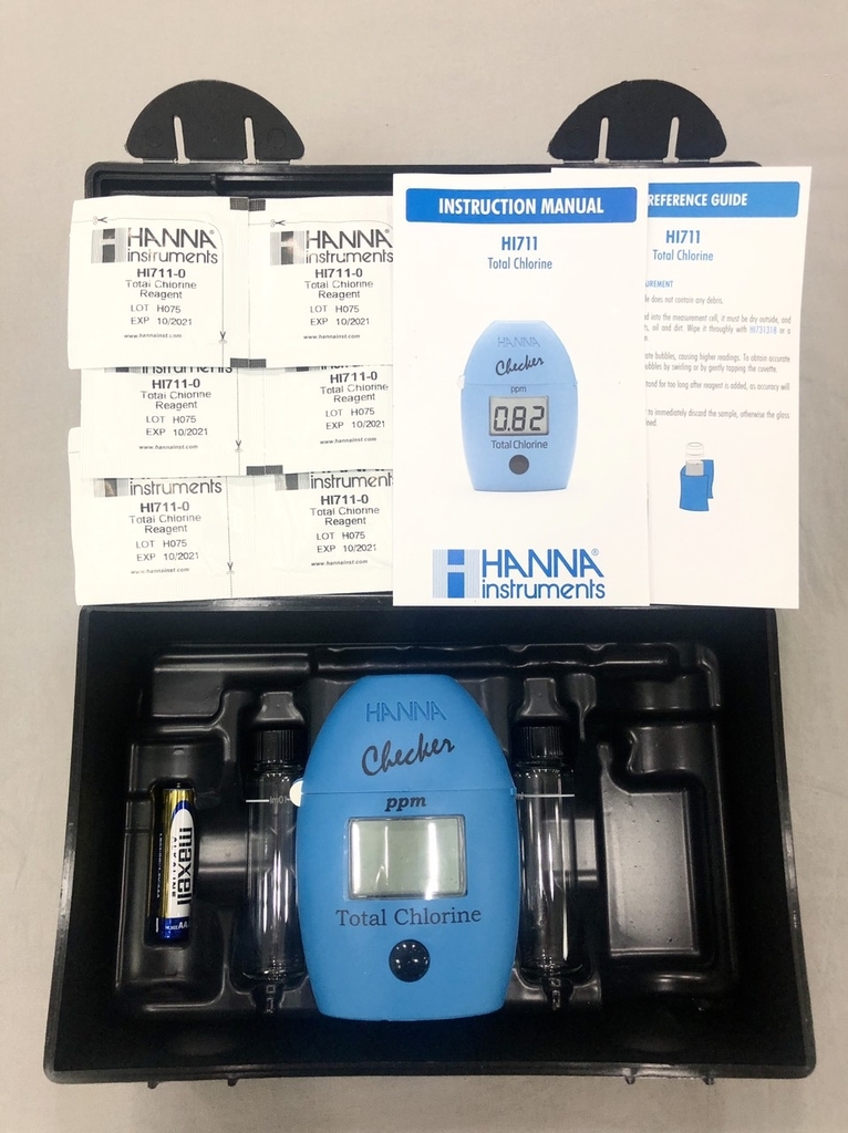 Checker Đo Clo Tổng Trong Nước Sạch HANNA HI-711