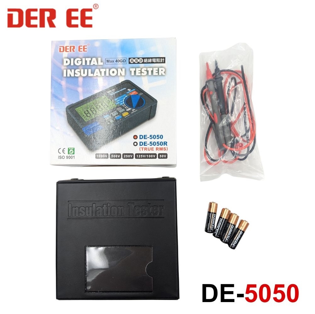 Đồng hồ đo điện trở cách điện DEREE DE-5050