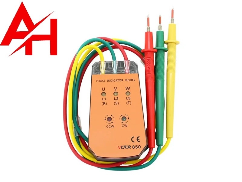 Đồng hồ đo thứ tự pha VICTOR 850