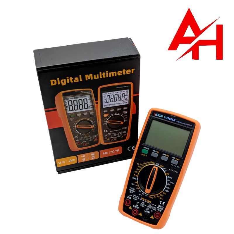 Đồng hồ vạn năng điện tử VICTOR VC-9805A+