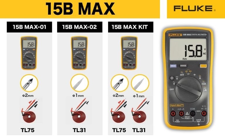 Đồng hồ vạn năng điện tử FLUKE 15B MAX