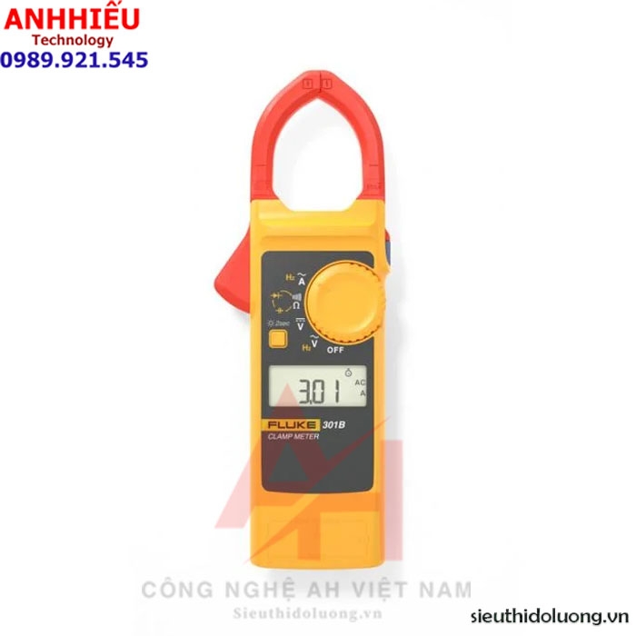 Ampe kìm Fluke 301B TẶNG TÚI FLUKE ĐỰNG MÁY