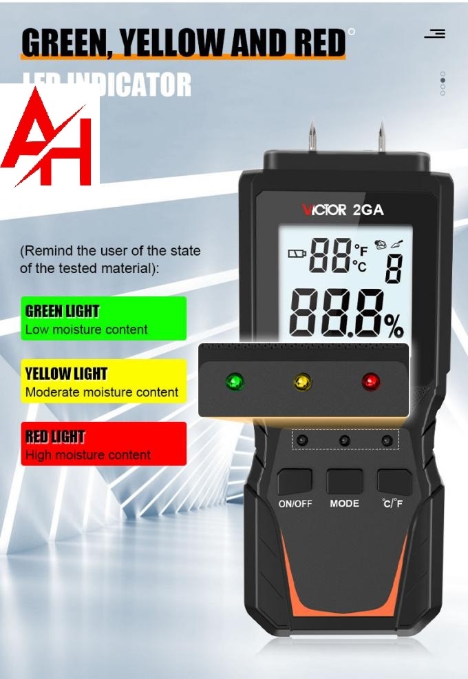 Máy đo độ ẩm gỗ VICTOR 2GA