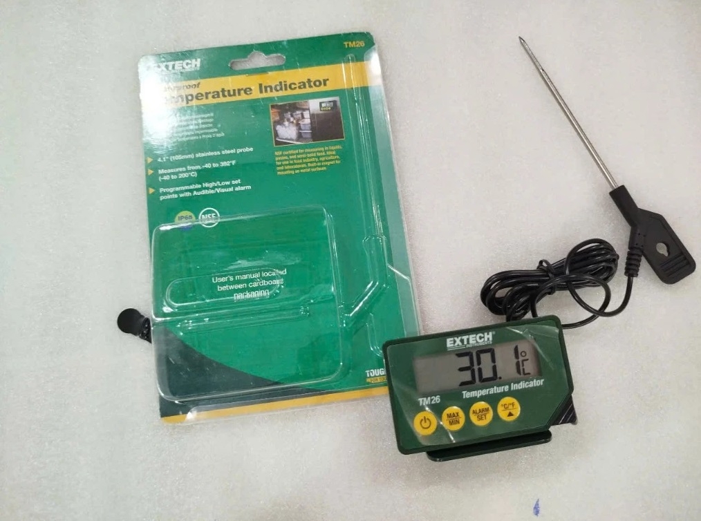 Máy Đo Nhiệt Độ Tiếp Xúc EXTECH TM26 – Chính Xác, Chống Nước IP65, Chuẩn NSF