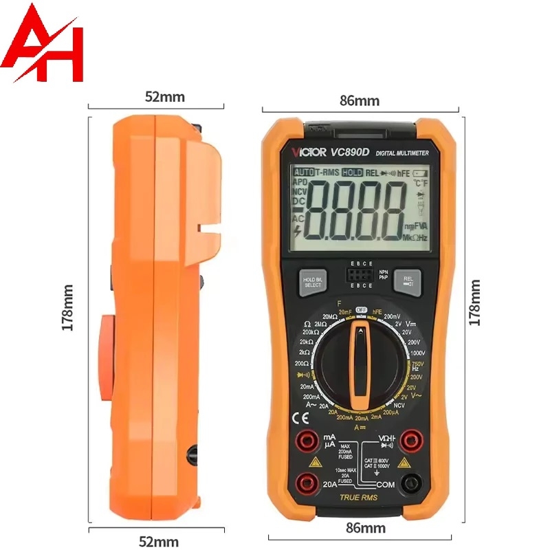 Đồng hồ vạn năng VICTOR VC 890D [MẪU 2025]