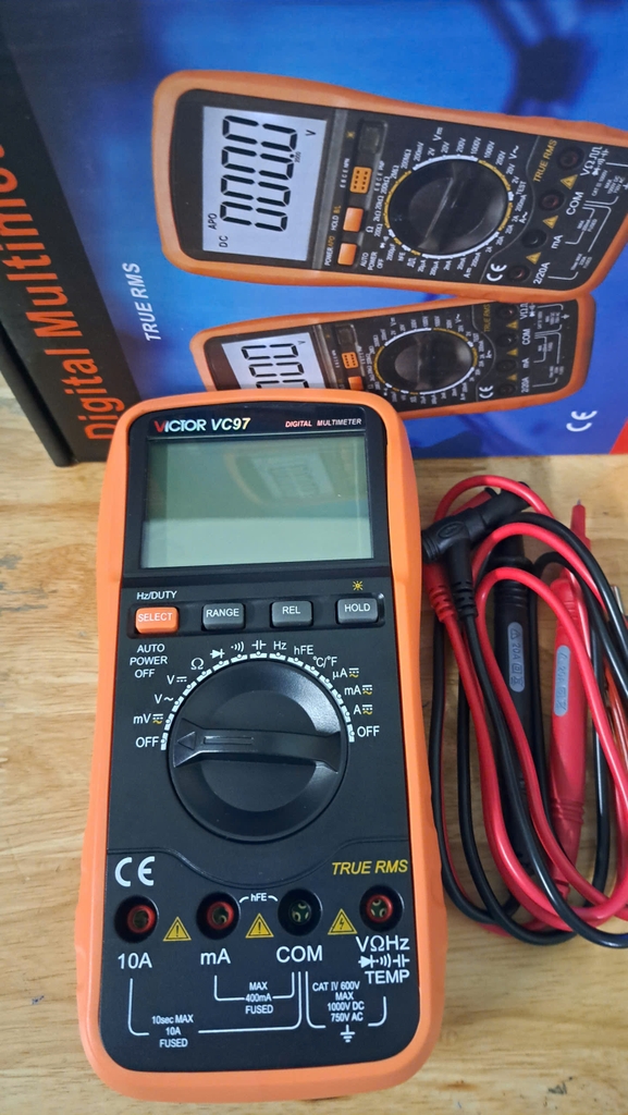 Đồng hồ vạn năng điện tử VICTOR VC97 [MỚI NHẤT]