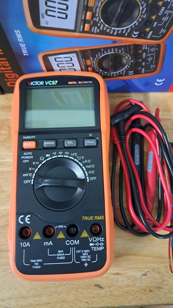 Đồng hồ vạn năng điện tử VICTOR VC97 [MỚI NHẤT]