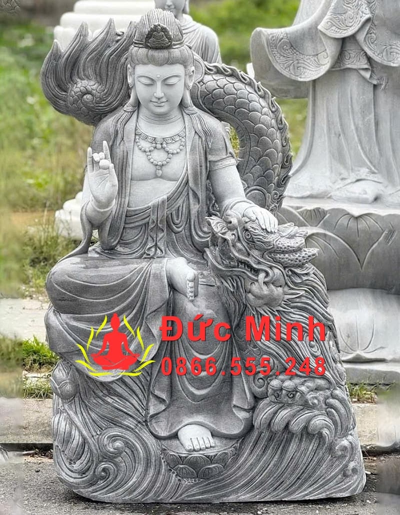 Tượng Quan Âm Tự Tại Đá Đẹp