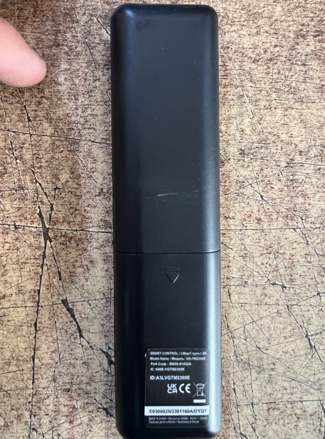 Remote tivi SAMSUNG BN59-01432A TV33 - Voice | Màu đen | Loại ngắn