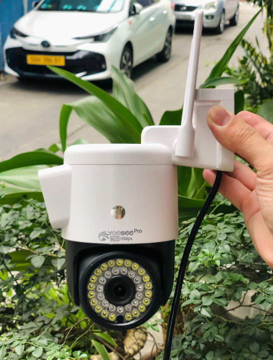 Camera Wifi 8MP Yoosee Q42D quốc dân | 4K | Ngoài trời | 2 ống kính 2 khung hình (Loại A)