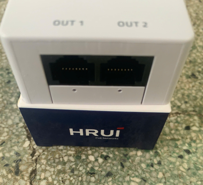 Switch Poe HRUI HR902-AFR-21+ ) 1 ra 2 port --- (KV)