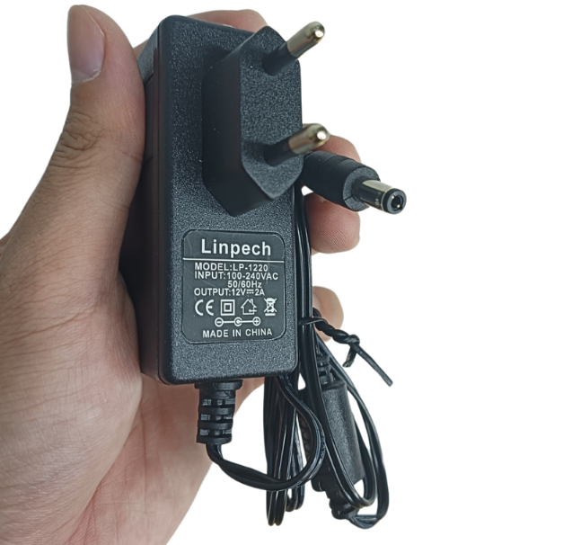Nguồn Linpech 12V – 2A --- chui tròn lớn