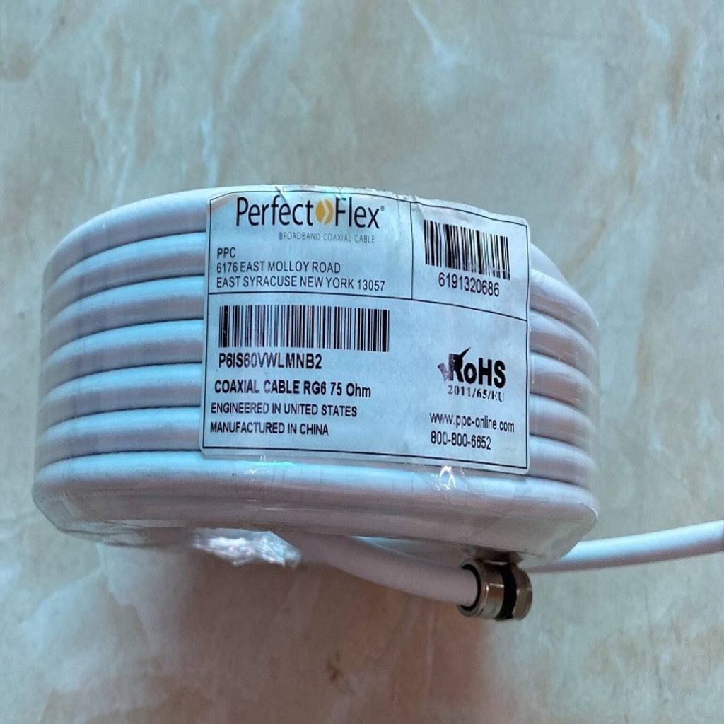 DÂY CÁP RG6 20M Zin K+