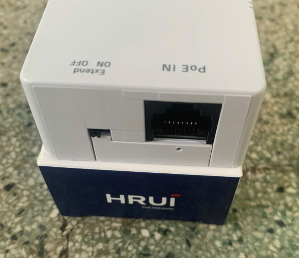 Switch Poe HRUI HR902-AFR-21+ ) 1 ra 2 port --- (KV)