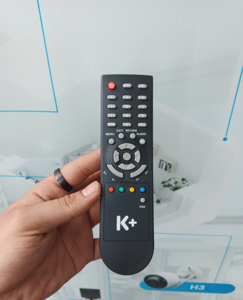 Remote Điều Khiển Đầu Thu K+ TV268 | SD bầu*