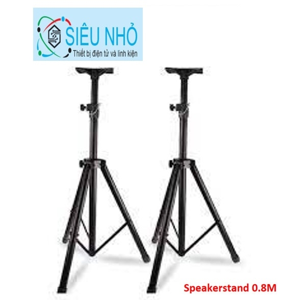 Chân Loa sân khấu Speakerstand 0.8M (Sắt, sơn đen) (Cặp)