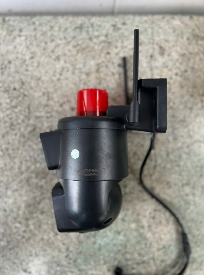 Camera Wifi 12MP Yoosee F36 - Black CÓ LED | 4K | Ngoài trời | 2 ống kính 2 khung hình