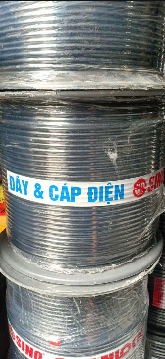 Cáp đồng trục sino đen 305m