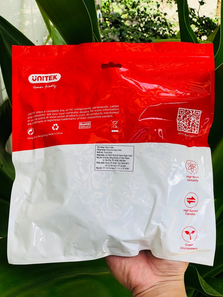 Cáp mạng UTP UNITEK CAT5E C18132GY