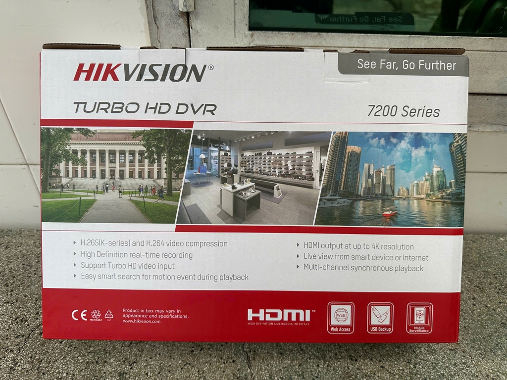 Đầu ghi 8 kênh Turbo 4.0 3MP Hikvision iDS-7208HQHI-M1/E - Hàng chính hãng