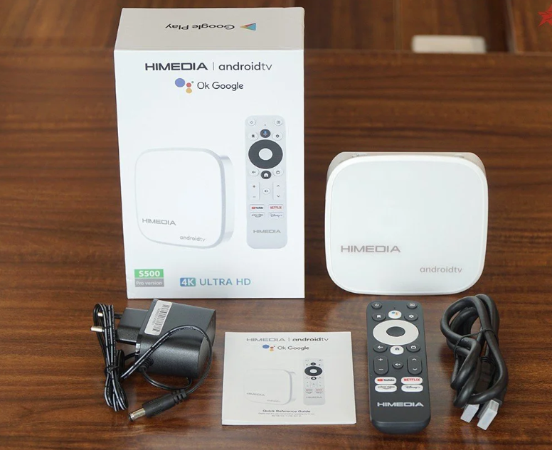 ANDROID TV BOX HIMEDIA S500 PRO GOOGLE TV 11 NEW 2023