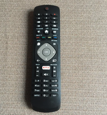 Remote tivi PHILIP TV118 - Netflix