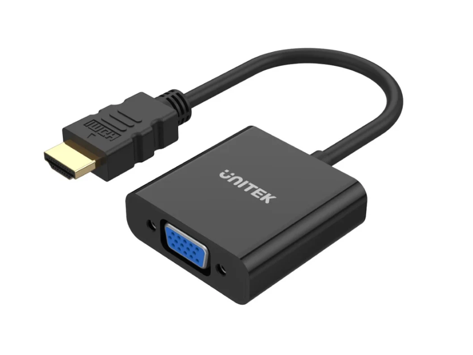 Đầu chuyển đổi tín hiệu từ HDMI sang VGA Unitek Y6333