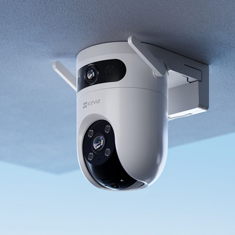 Camera Wifi EZVIZ H9C (5MP+5MP) - Dual 3K 2 mắt camera 2 khung hình độc lập - Outdoor