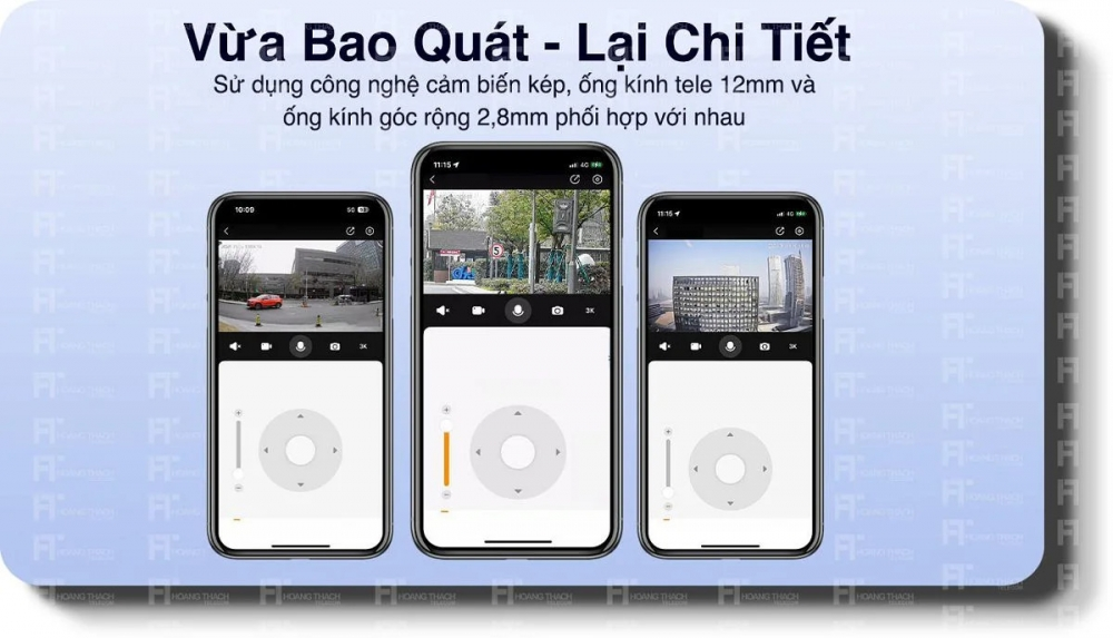 Camera Wifi IMOU S7DP 3K 5MP (Cruiser Z | Zoom 12X | Outdoor | FullColor | Tích hợp LOA, đàm thoại 2 chiều)