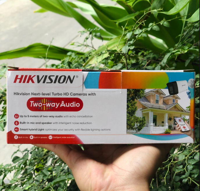Camera TVI Thân 2MP DS-2CE16D0T-LPTS (3.6MM) (đàm thoại 2 chiều khi dùng đầu XT)
