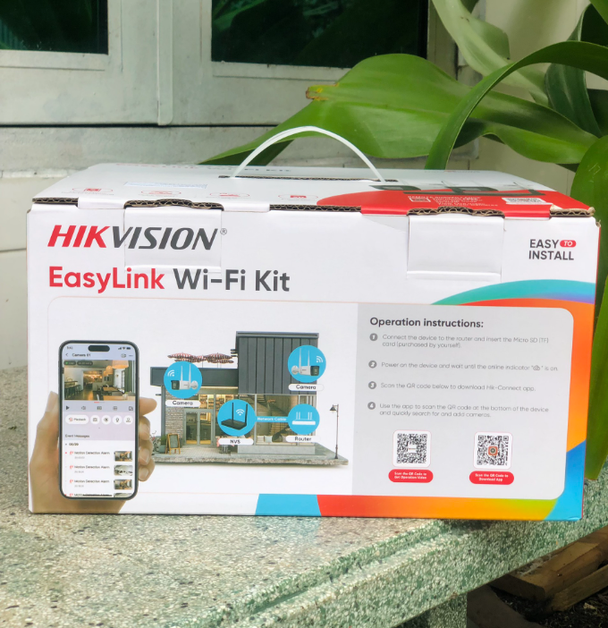 Bộ Kit camera Wifi 2MP HIKVISION DS-J142I/NKS422W0H