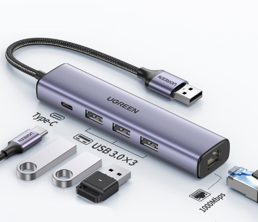UGREEN 30758 - USB-C To 2xUSB-A + 2xUSB-C HUB
