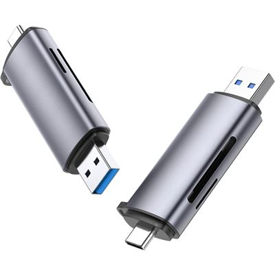 UGREEN 50706 - USB-C TF + SD Card Reader with USB Power